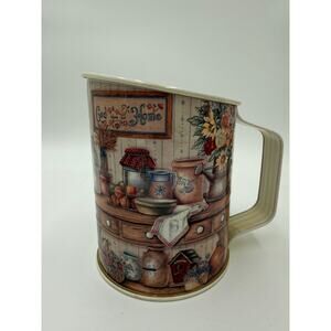 Good Cook Vintage Country kitchen flour shaker sifter Kay Lamb Shannon Laminated